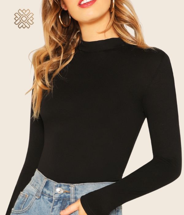 Long sleeve top توب كم طويل - Ixora اكسورا