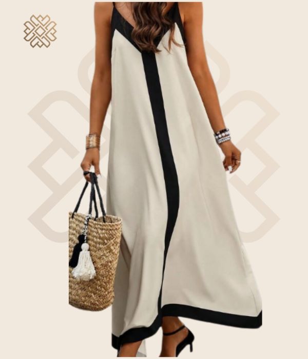 Summer Lined Dress Off-White