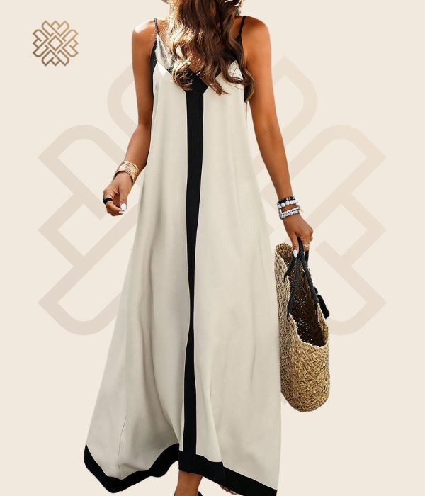 Summer Lined Dress Off-White