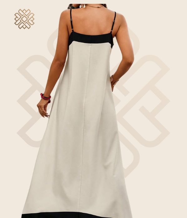 Summer Lined Dress Off-White