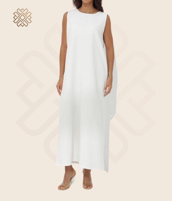 White basic under kaftan - Ixora اكسورا